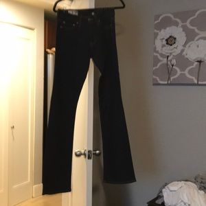 Red Engine mid rise boot cut jeans